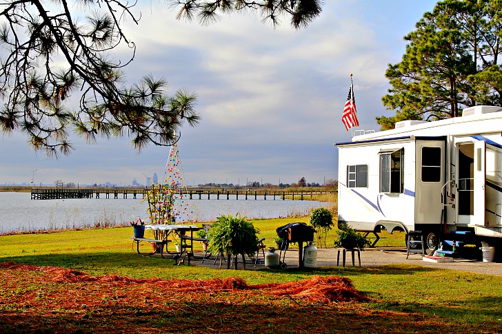 RV camping on the Alabama Gulf Coast near Mobile and Baldwin County