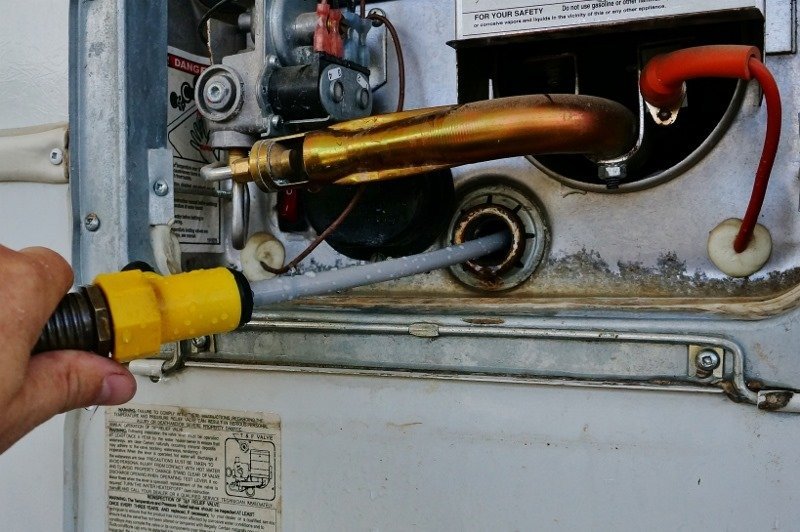 RV water heater repair and service